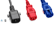 Beidseitig verriegelbare Stromkabel - TwyLock®